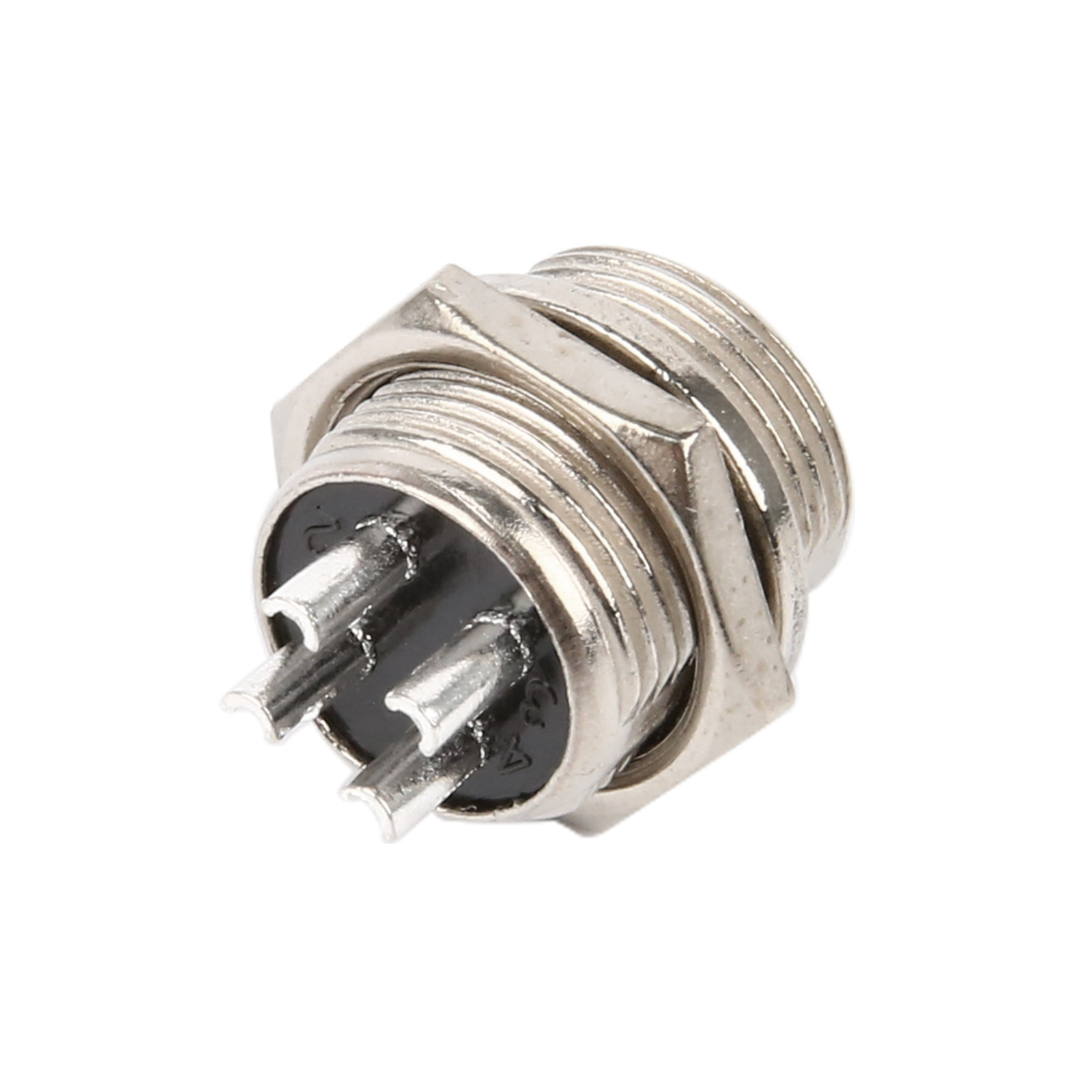 Авиационный разъём GX16 4-контактный, папа